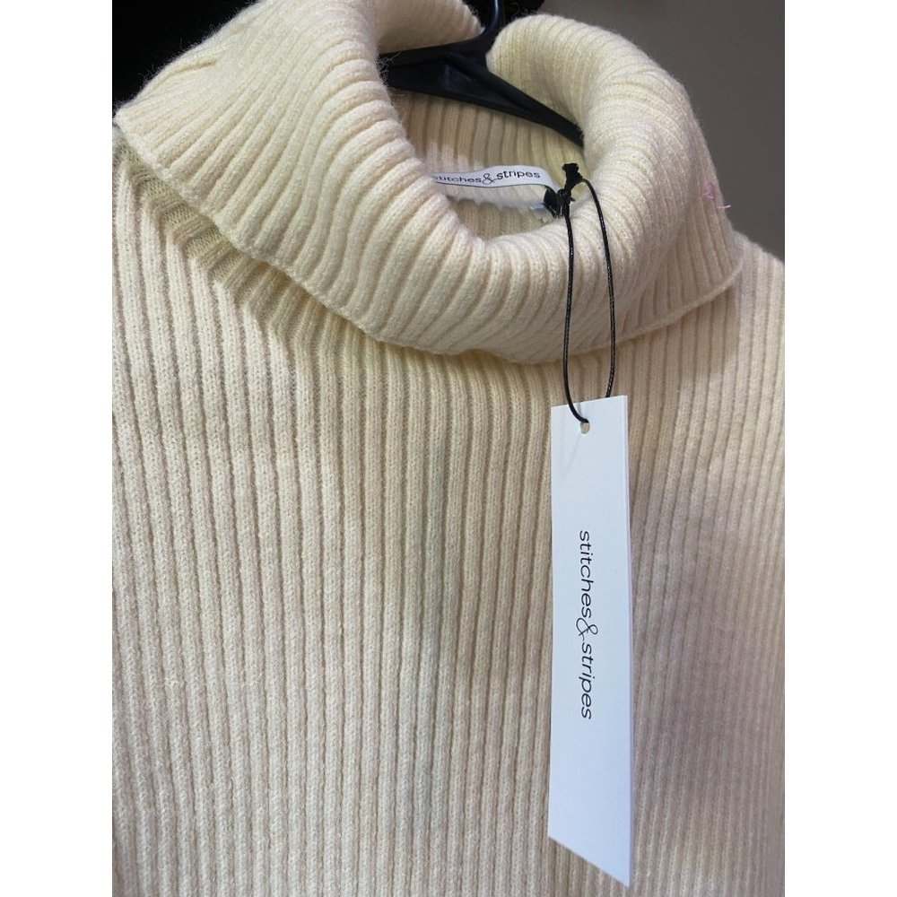 Stitches & Stripes Leora Tunic Dress in Ivory Size XS - Picture 8 of 10